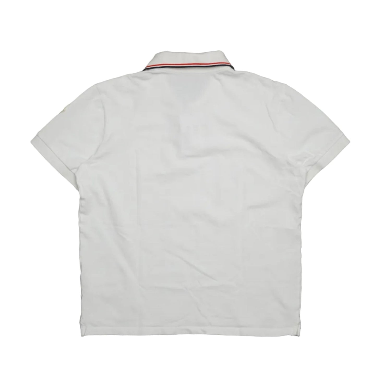 Moncler SS Polo White Pike - Moncler - SecondPlace