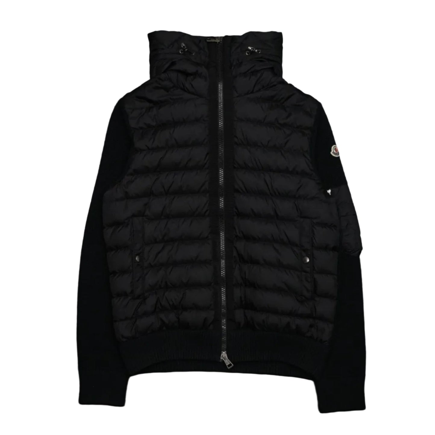 Moncler Tricot Black Cardigan - Moncler - SecondPlace