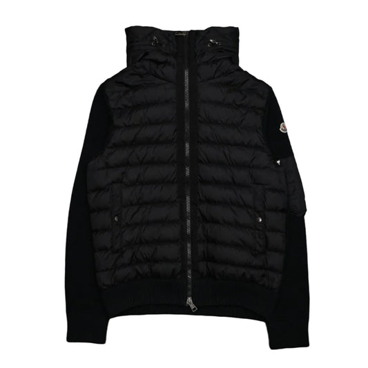 Moncler Tricot Black Cardigan - Moncler - SecondPlace