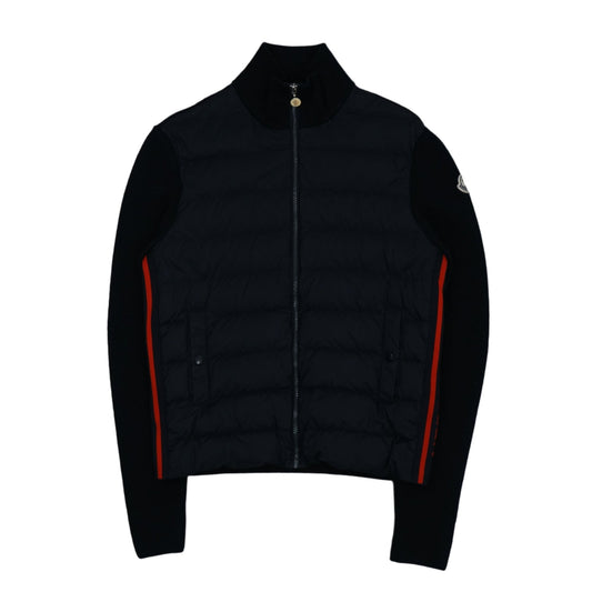Moncler Tricot Navy Blue/Red Cardigan - Moncler - SecondPlace