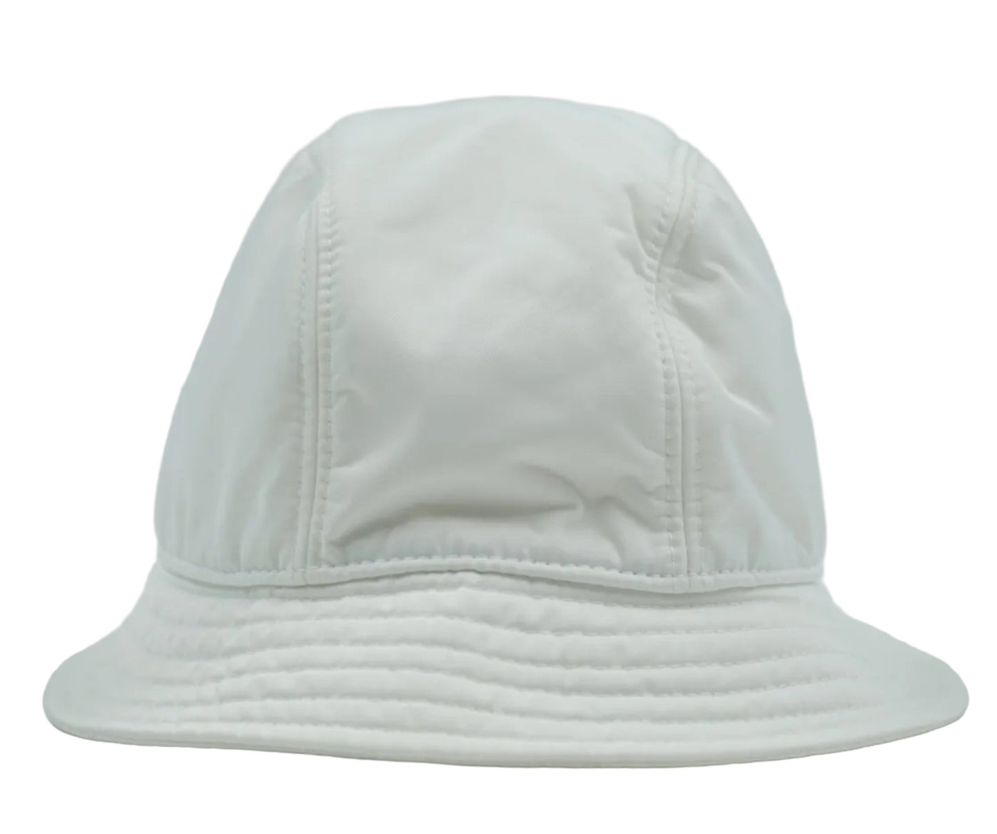 Moncler White Logo Bucket Hat - Moncler - SecondPlace