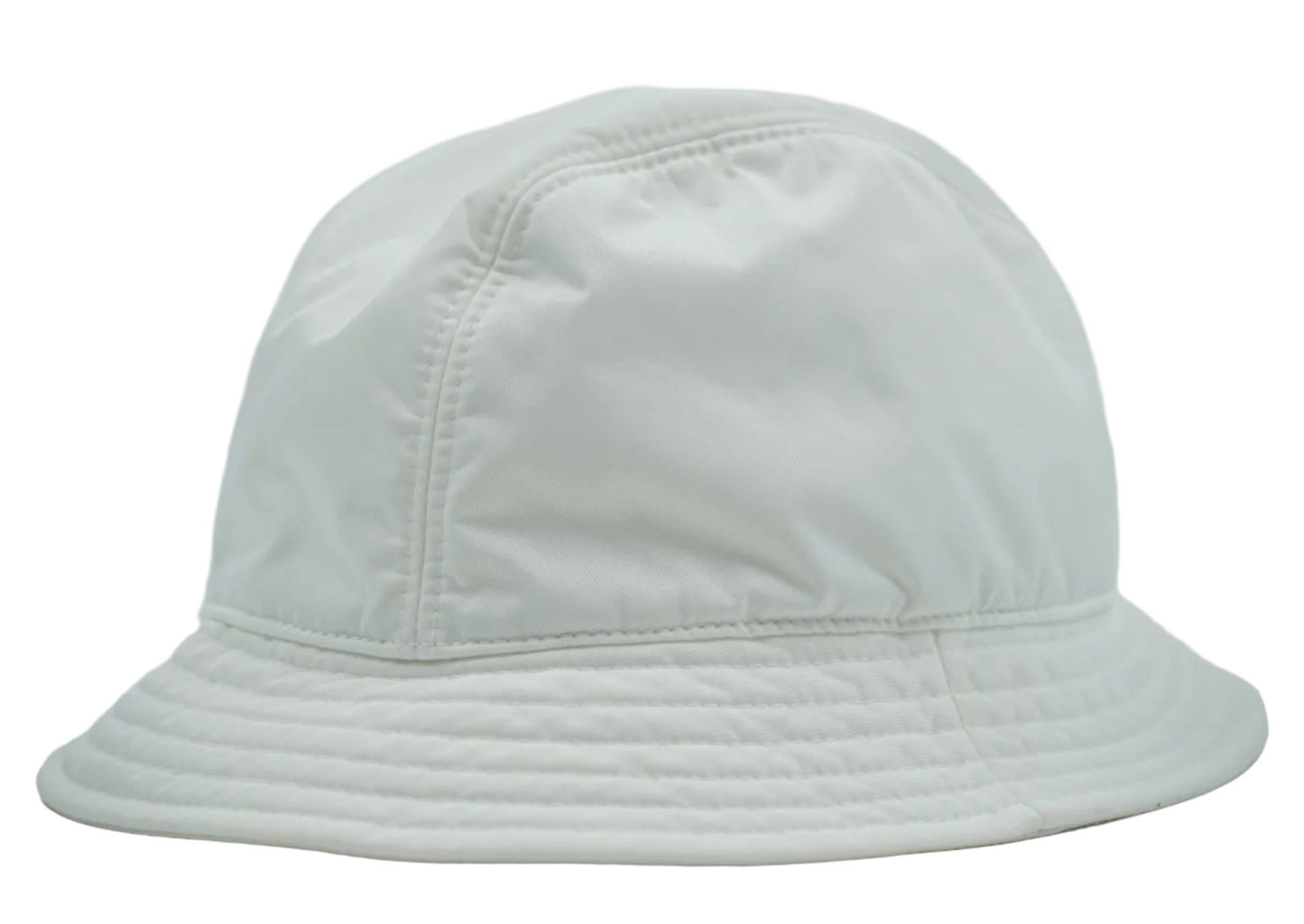 Moncler White Logo Bucket Hat - Moncler - SecondPlace