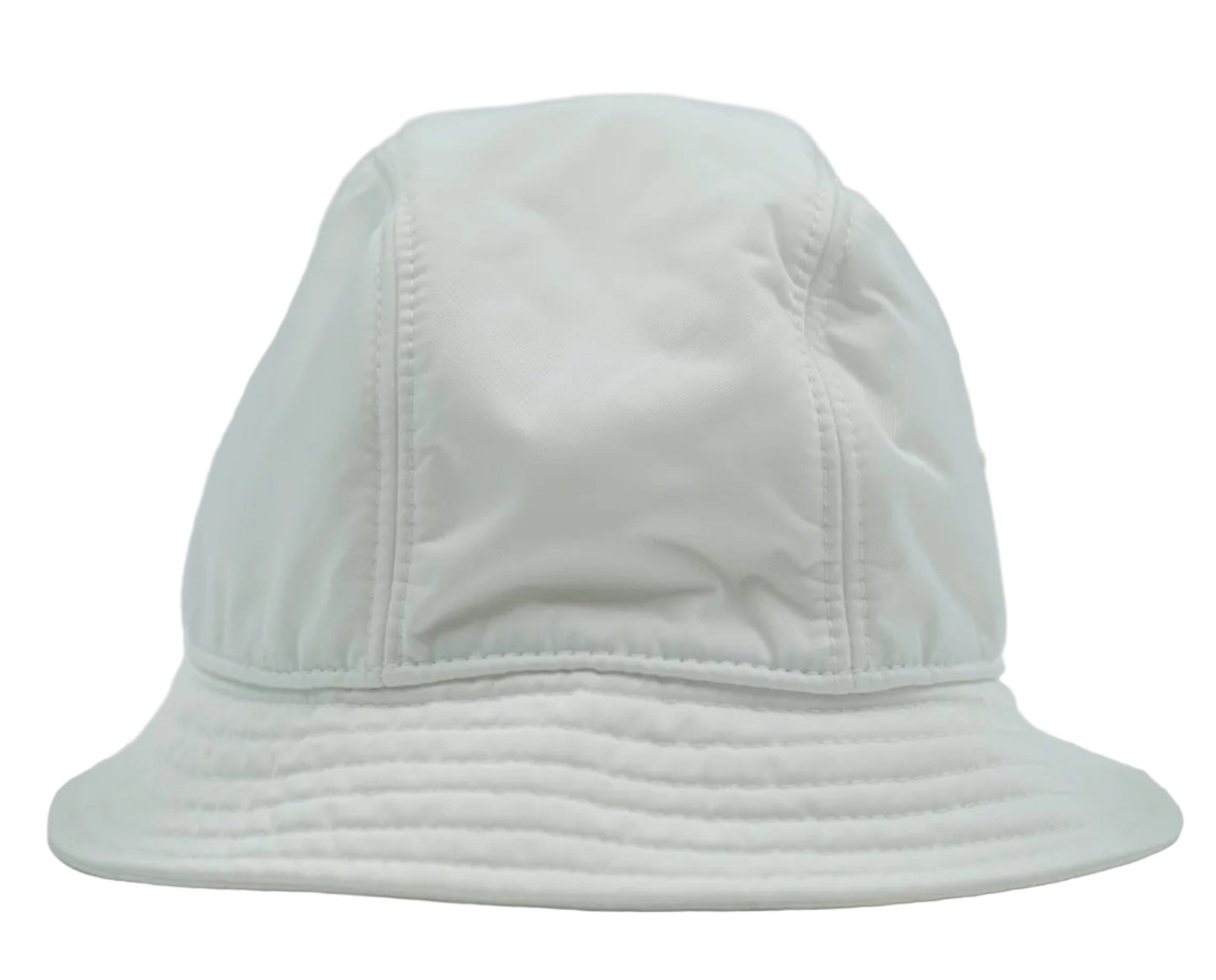 Moncler White Logo Bucket Hat - Moncler - SecondPlace