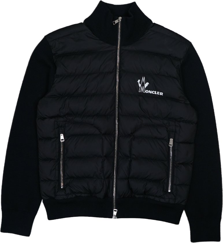 Moncler Maglione Tricot Black Cardigan