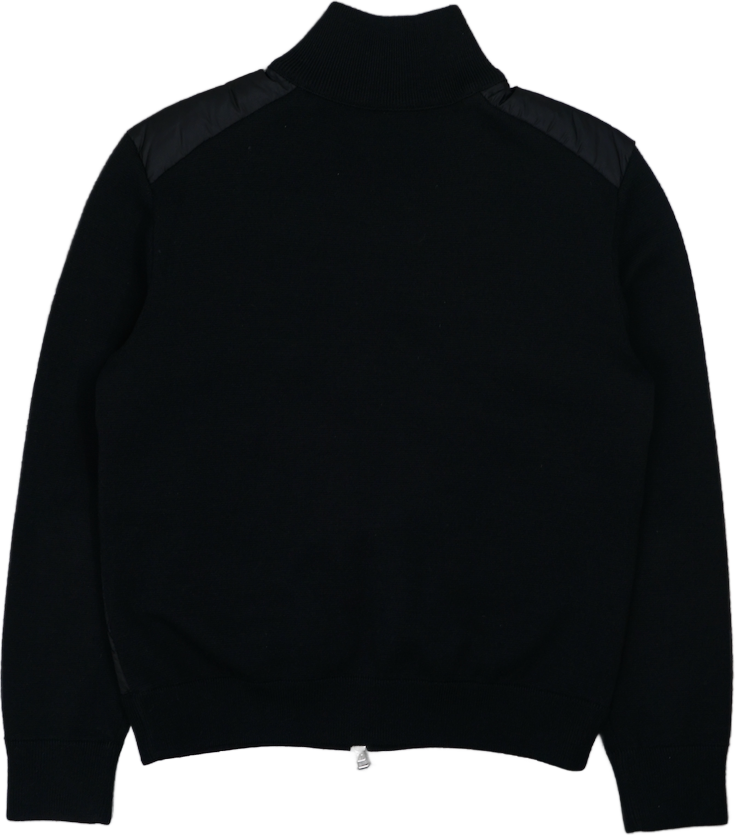 Moncler Maglione Tricot Black Cardigan