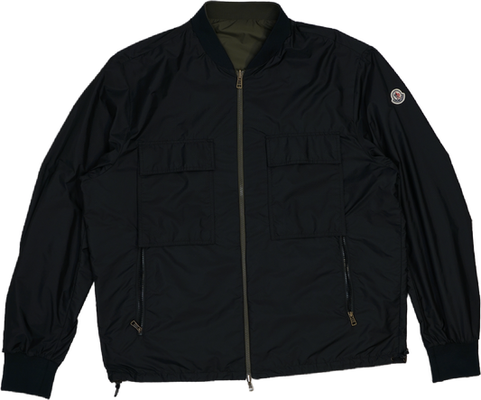 Moncler Ouveze Guibbotto Reversible Black/Green Windbreaker