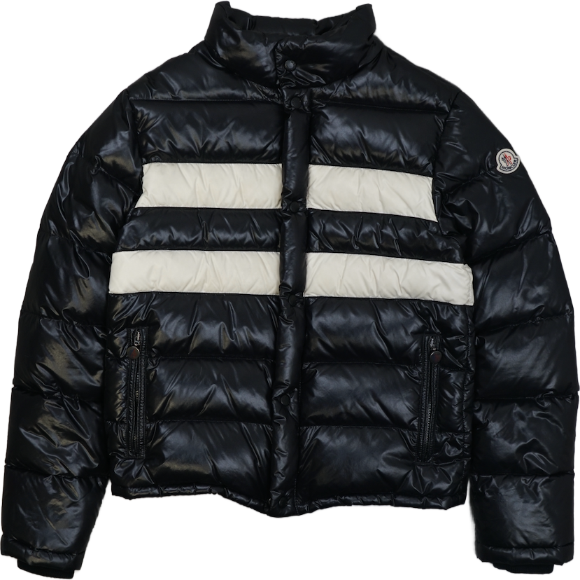 Moncler Thomas Black/White Down Jacket