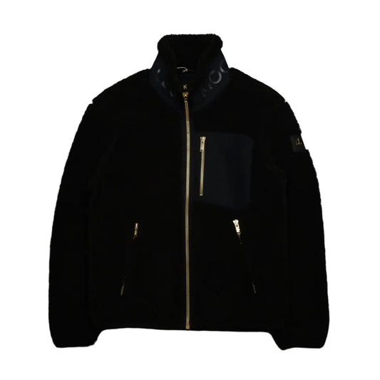 Moose Knuckles Black/Gold Fleece Jacket - Moose Knuckles - SecondPlace
