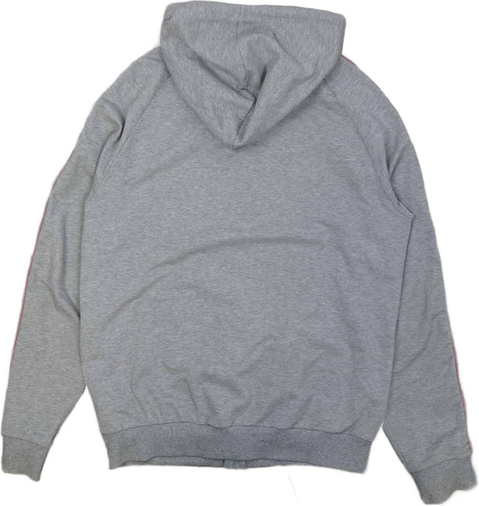 Moschino Grey Zip Hoodie