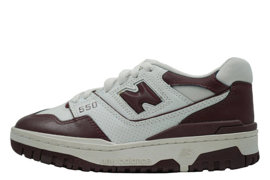 New Balance 550 White Burgundy - New Balance - SecondPlace