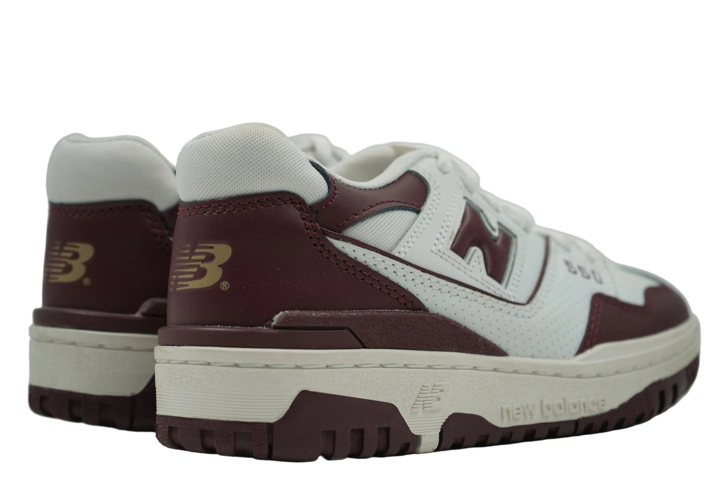 New Balance 550 White Burgundy - New Balance - SecondPlace
