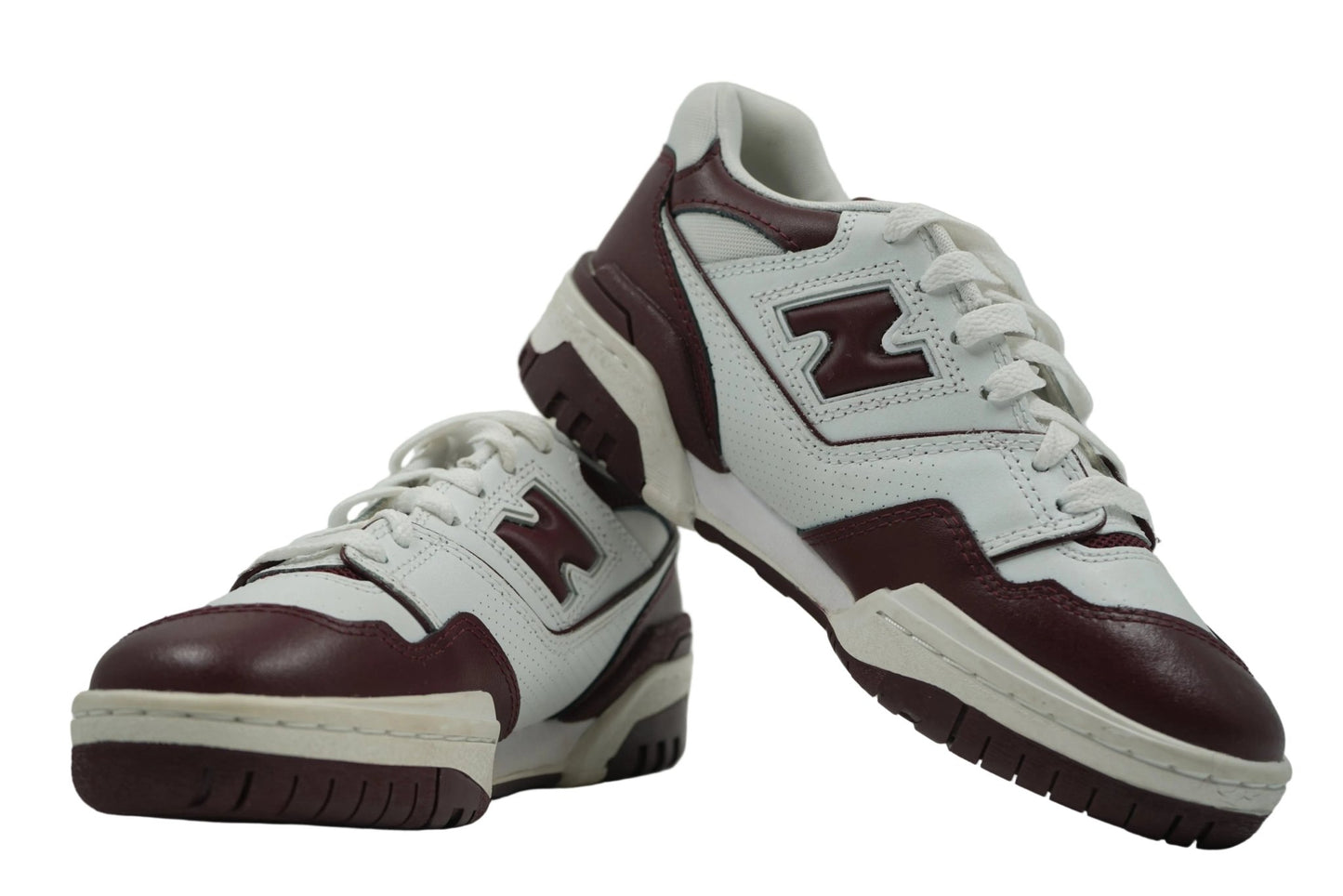 New Balance 550 White Burgundy - New Balance - SecondPlace