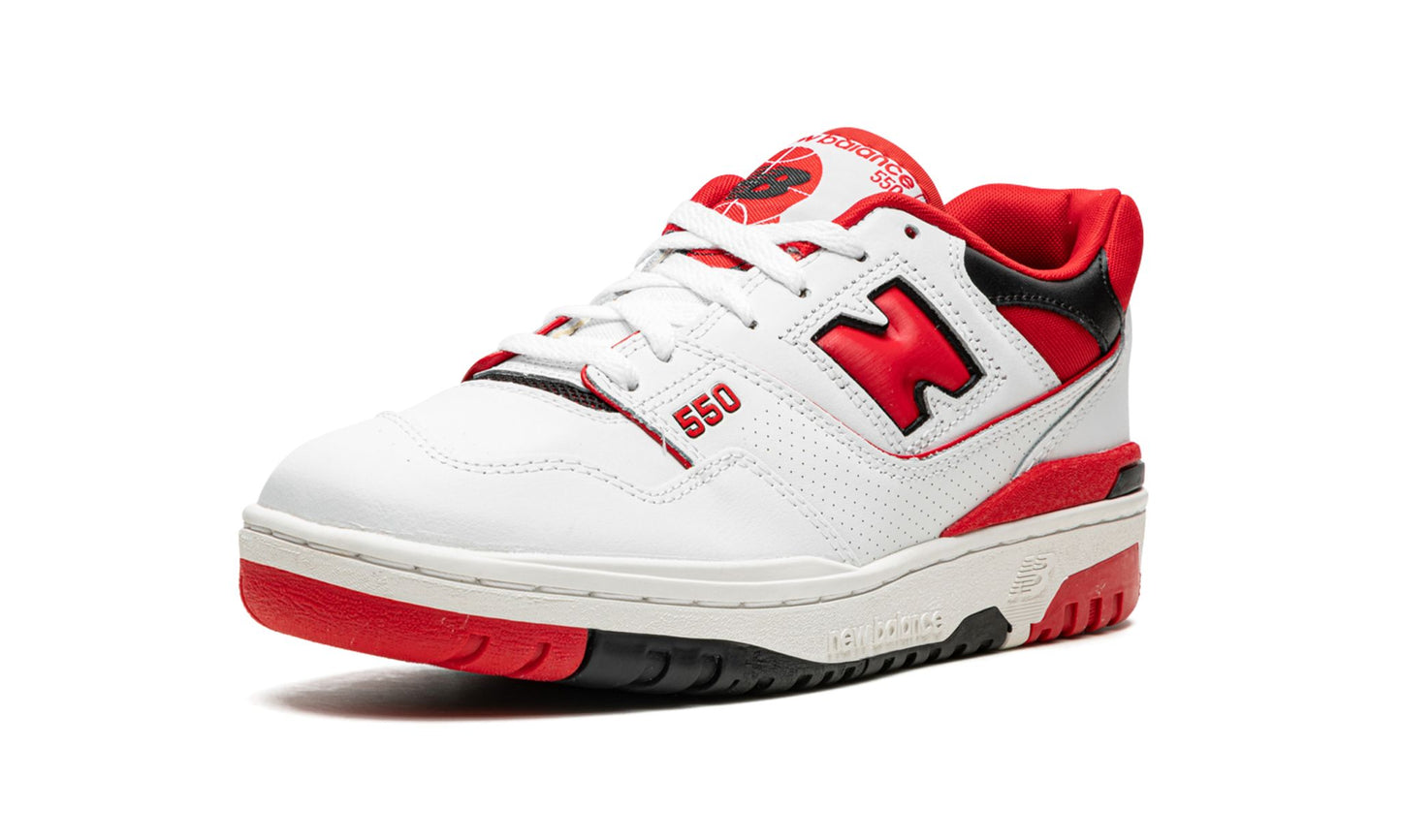 New Balance 550 White Team Red