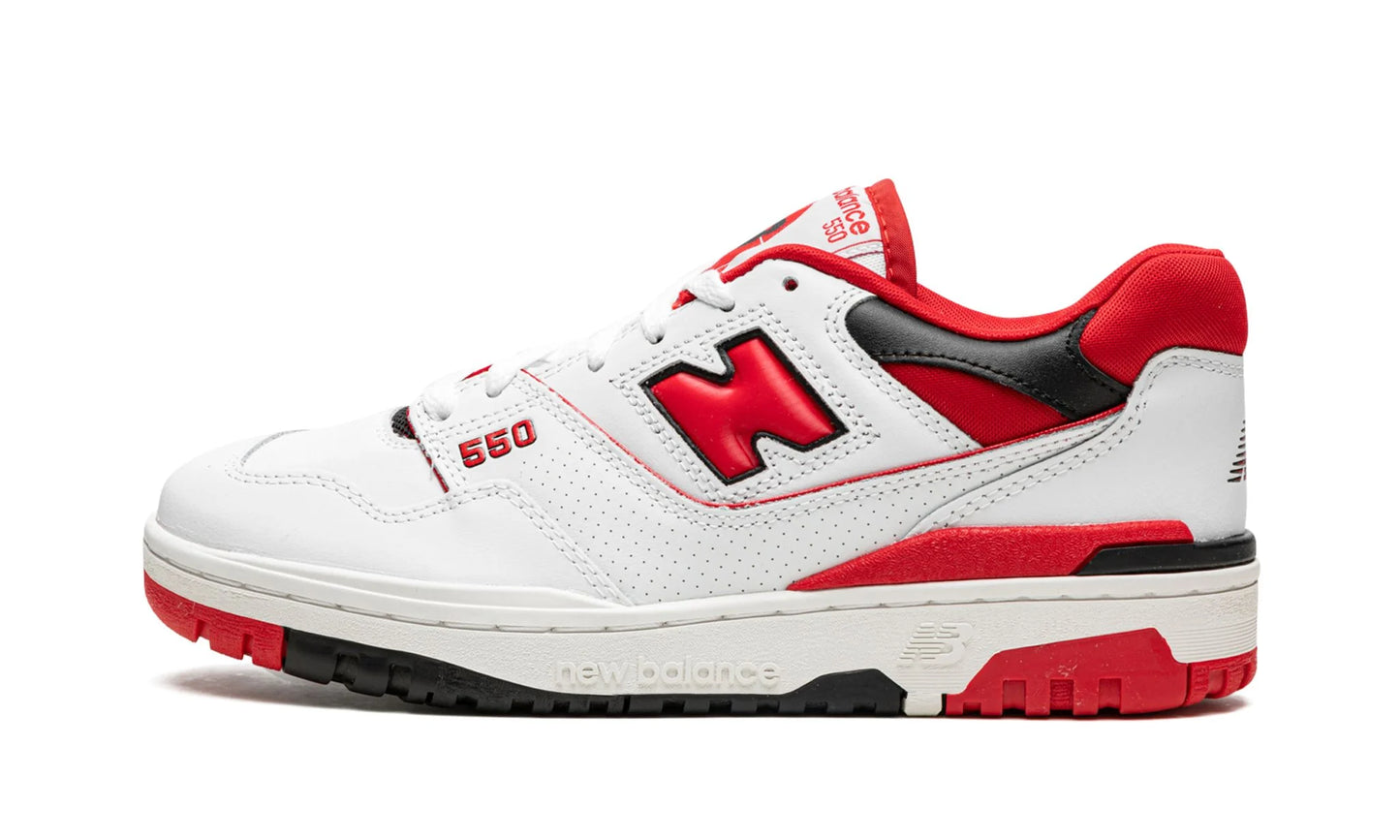 New Balance 550 White Team Red