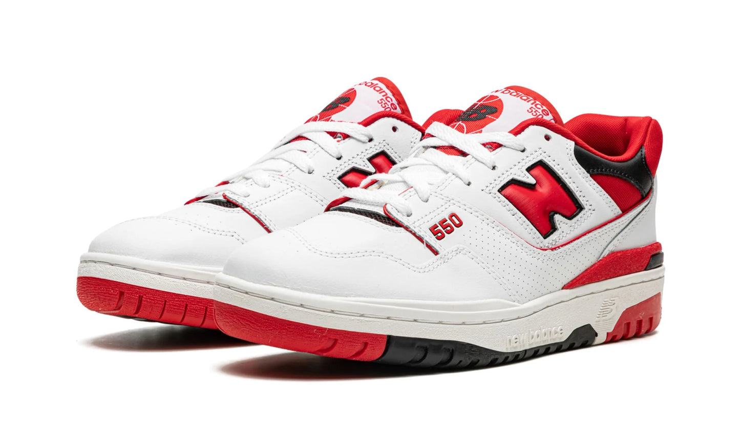 New Balance 550 White Team Red