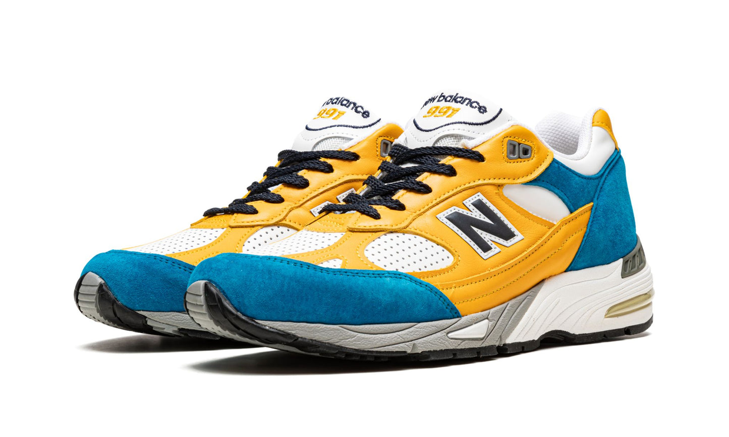 New Balance 991 SNS Blue Yellow