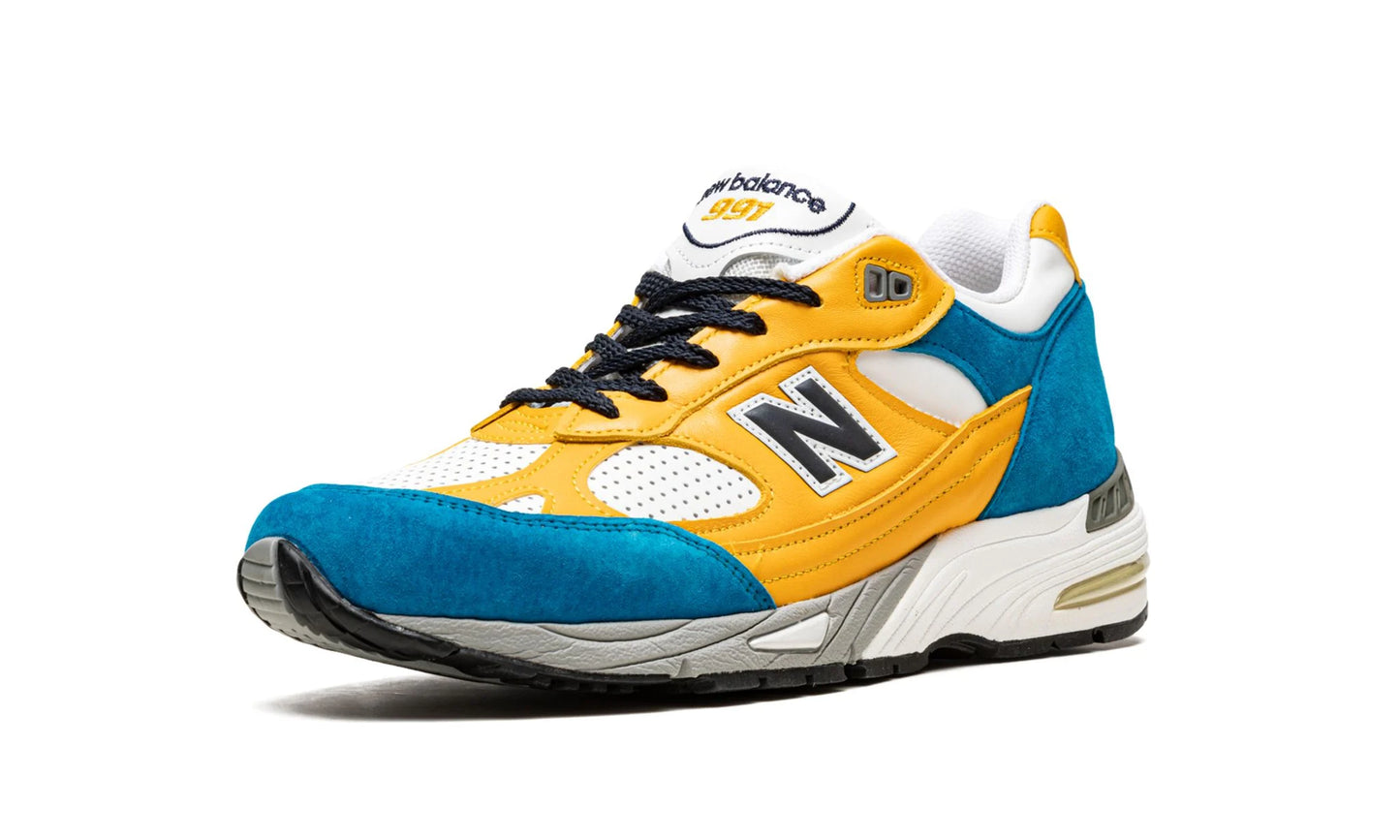 New Balance 991 SNS Blue Yellow