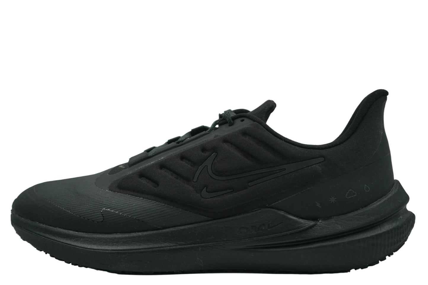 Nike Air Winflo 9 Shield Triple Black - Nike - SecondPlace