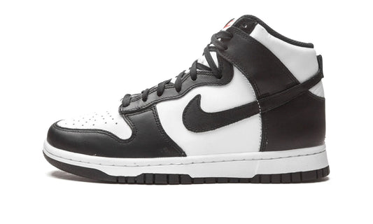 Dunk High Black White Red Label