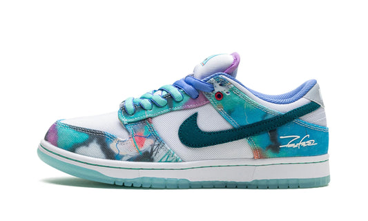 SB DUNK LOW x Futura Laboratories Bleached Aqua