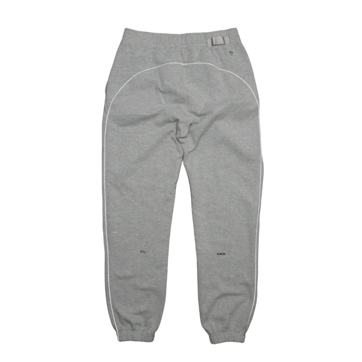 Pre-owned Nike NOCTA NRG Grey Fleece Softpants, back view