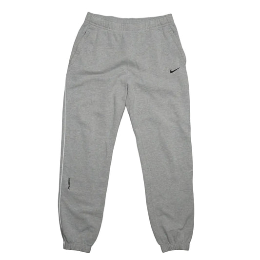 Pre-owned Nike NOCTA NRG Grey Fleece Softpants HM5764-063, front view