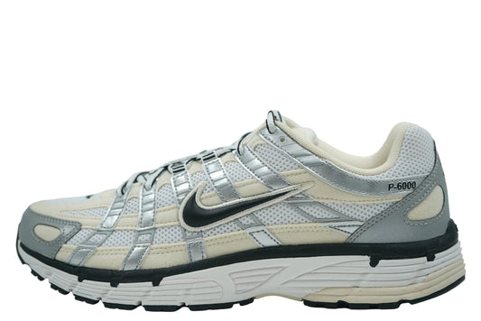 Nike P - 6000 Coconut Milk Metallic Silver - Nike - SecondPlace