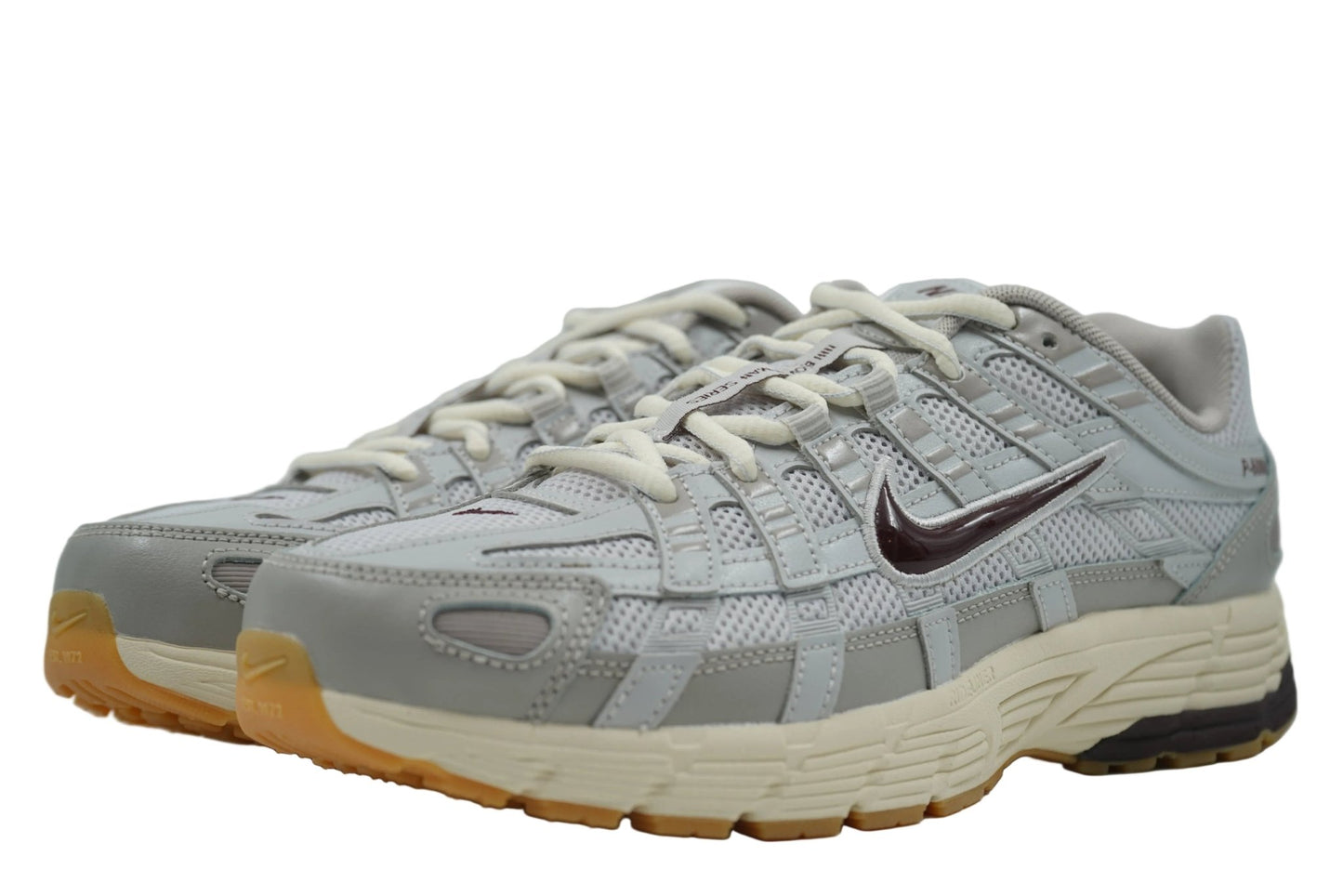 Nike P - 6000 College Grey Burgundy Crush - Nike - SecondPlace