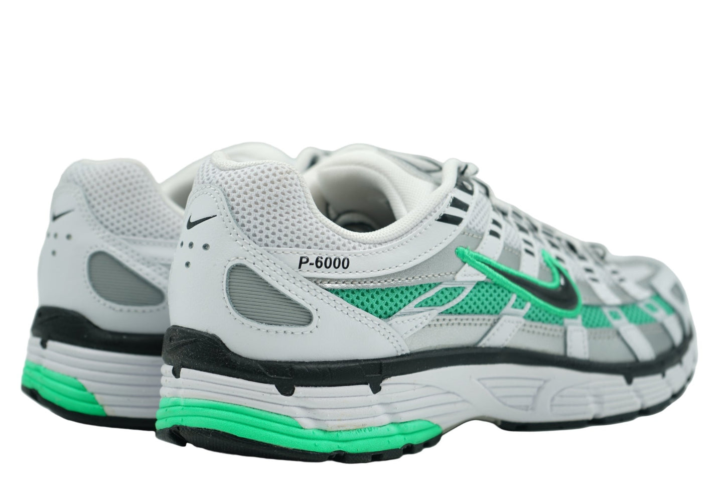 Nike P - 6000 White Spring Green - Nike - SecondPlace