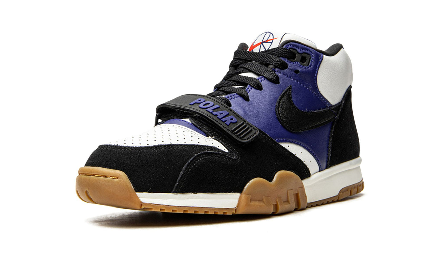 Polar Skate Co x Air Trainer 1 SB Black Deep Royal Blue