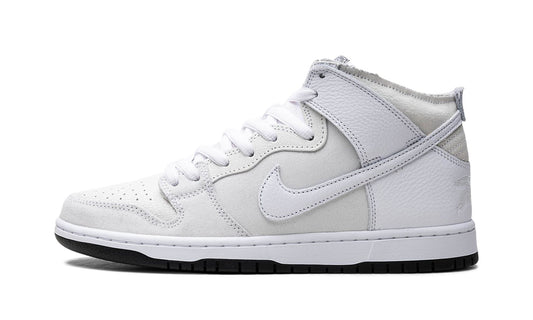 SB Dunk High AntiHero White Black