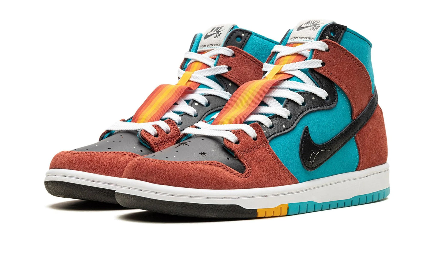 Sb Dunk High Diorr Greenwood