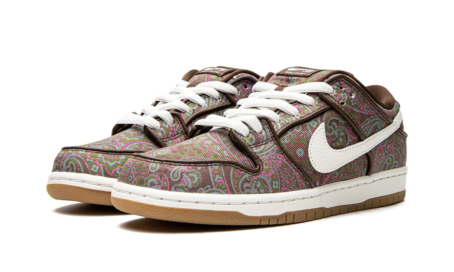 SB Dunk Low Paisley Brown