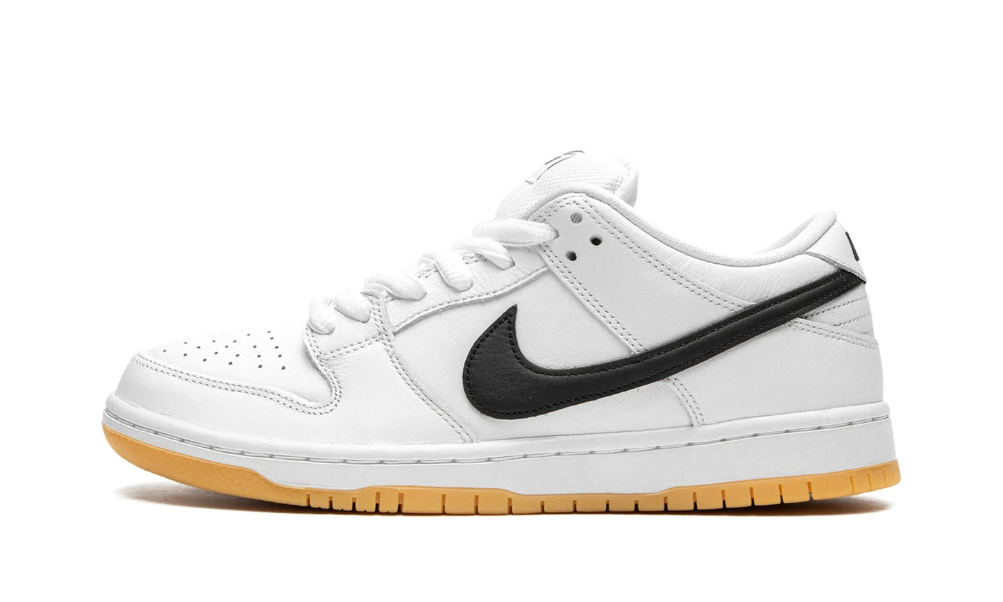 SB Dunk Low White Gum