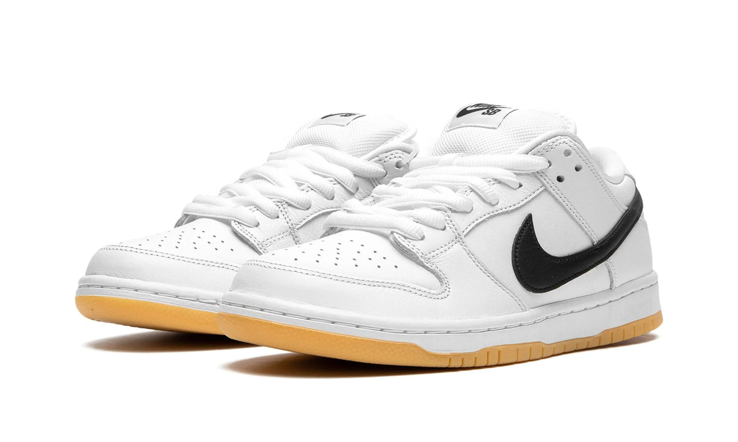 SB Dunk Low White Gum