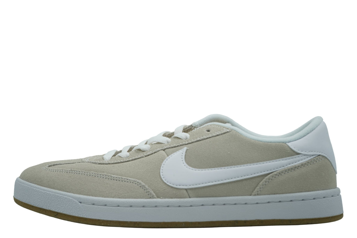 Nike SB FC Classic 'Summit White' featuring a durable suede and synthetic upper, Solarsoft cushioning, and a flexible rubber sole. Minimalist skate shoe available at our Malmö store or order online now.