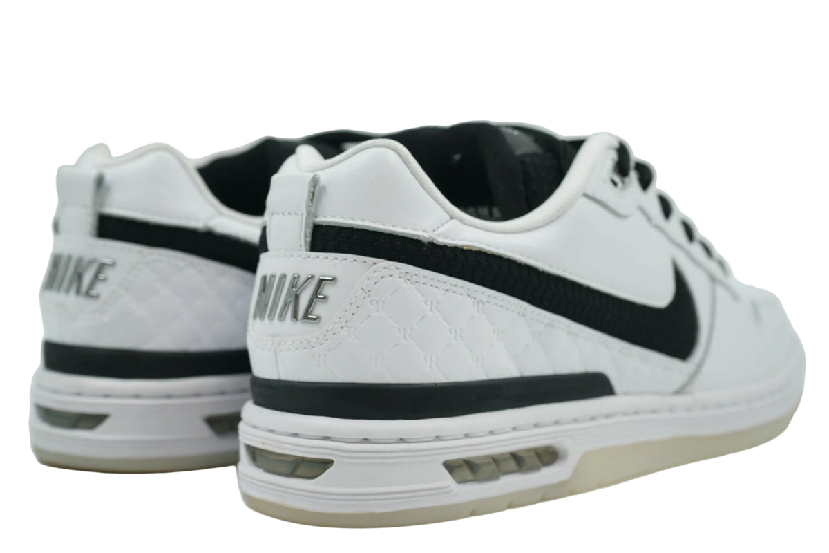 Nike SB Zoom Air Paul Rodriguez 1 OG with chrome Nike heel logo, embossed R monogram and visible Zoom Air, back view