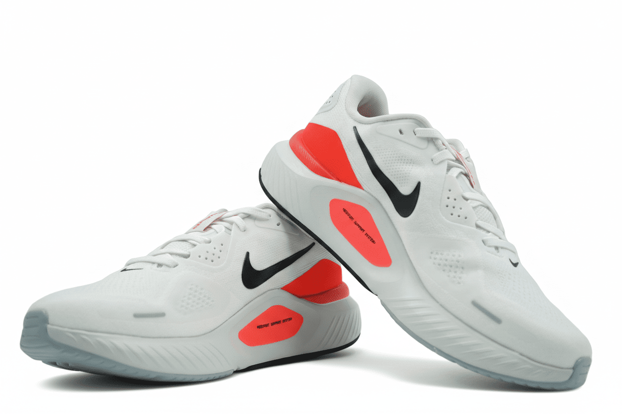 Nike Structure 26 White/Black Bright Crimson - Nike - SecondPlace