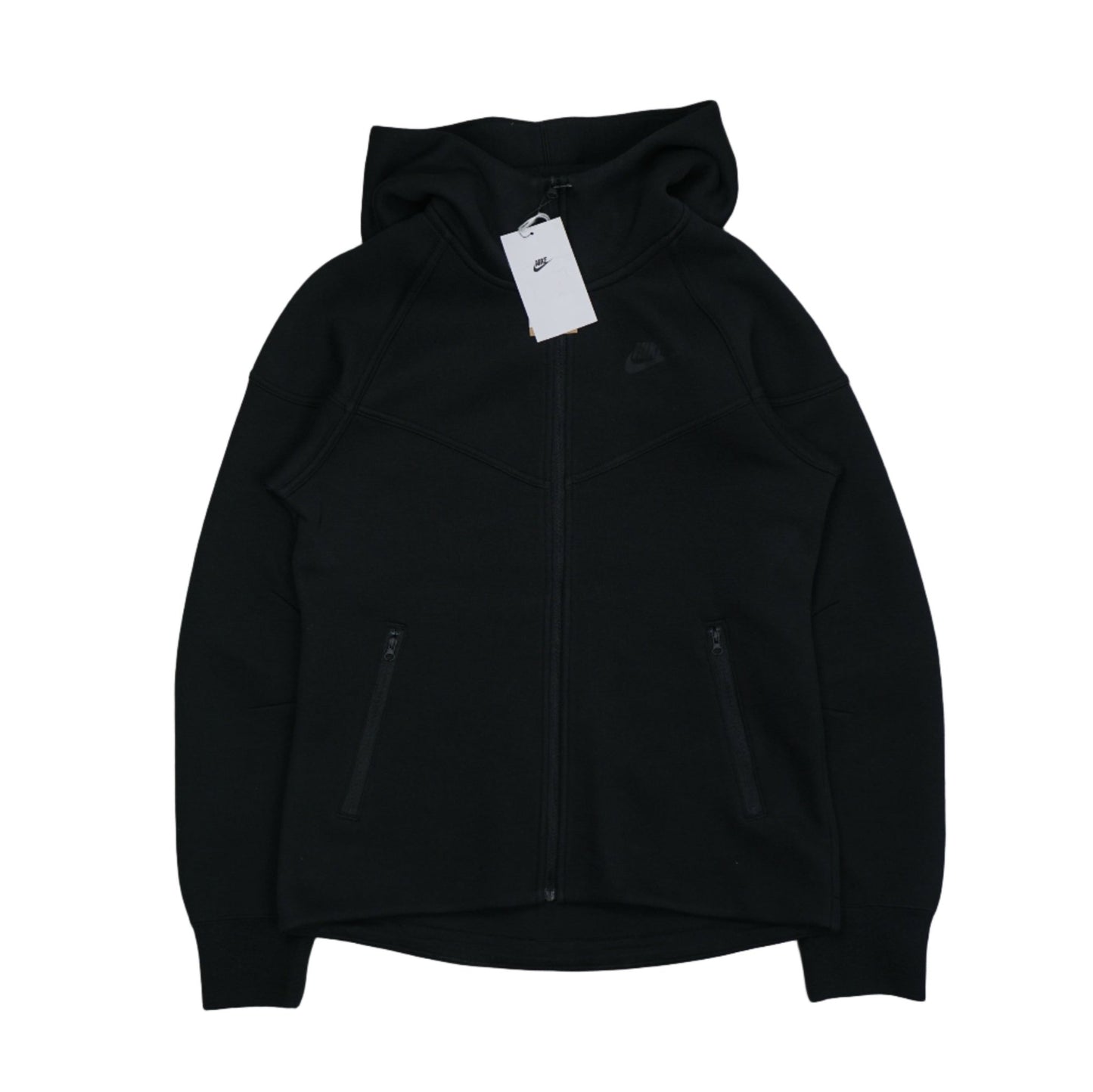 Nike Tech Fleece Black Track Top - Nike - SecondPlace