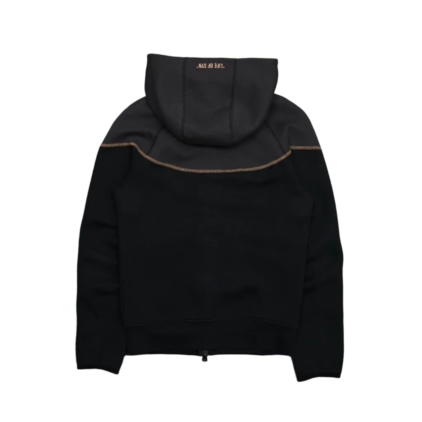 Nike Tech Fleece x Central Cee Black Metallic Bronzine Track Top - Nike - SecondPlace