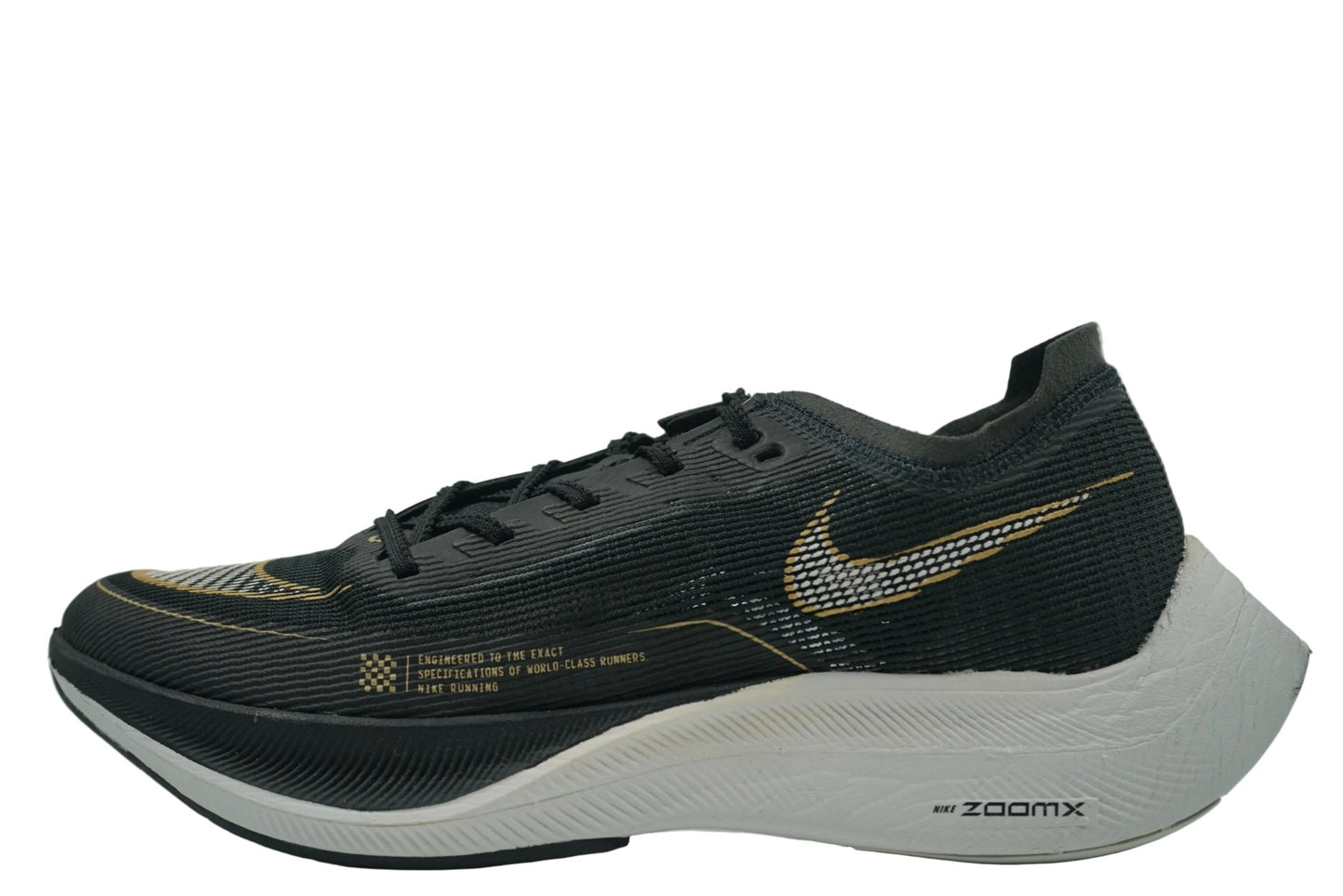 Nike ZoomX Vaporfly NEXT% 2 Black Metallic Gold Coin - Nike - SecondPlace