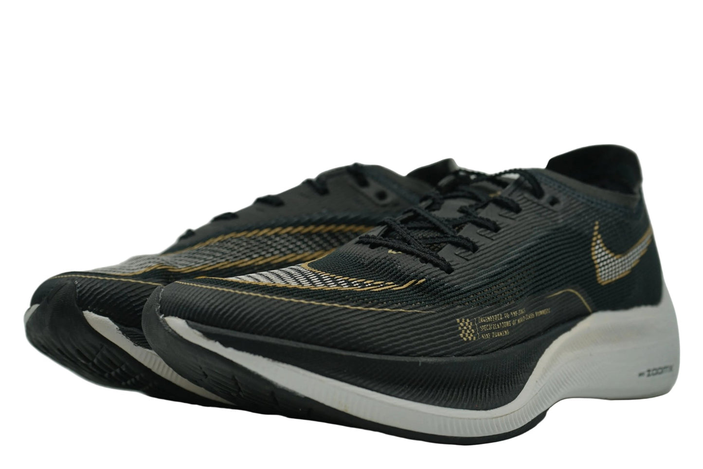Nike ZoomX Vaporfly NEXT% 2 Black Metallic Gold Coin - Nike - SecondPlace
