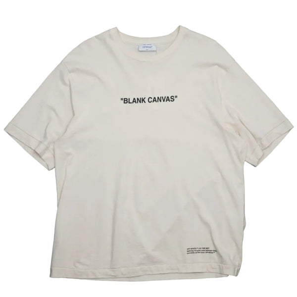 Off-White Blank Canvas Beige/Tan T-Shirt