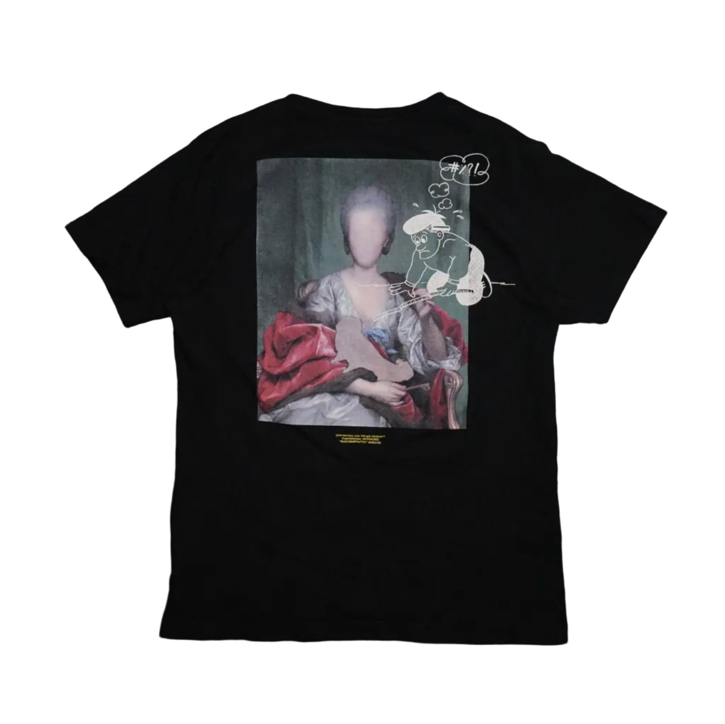 Off-White Mariana De Silva Black T-Shirt - Off-White - SecondPlace