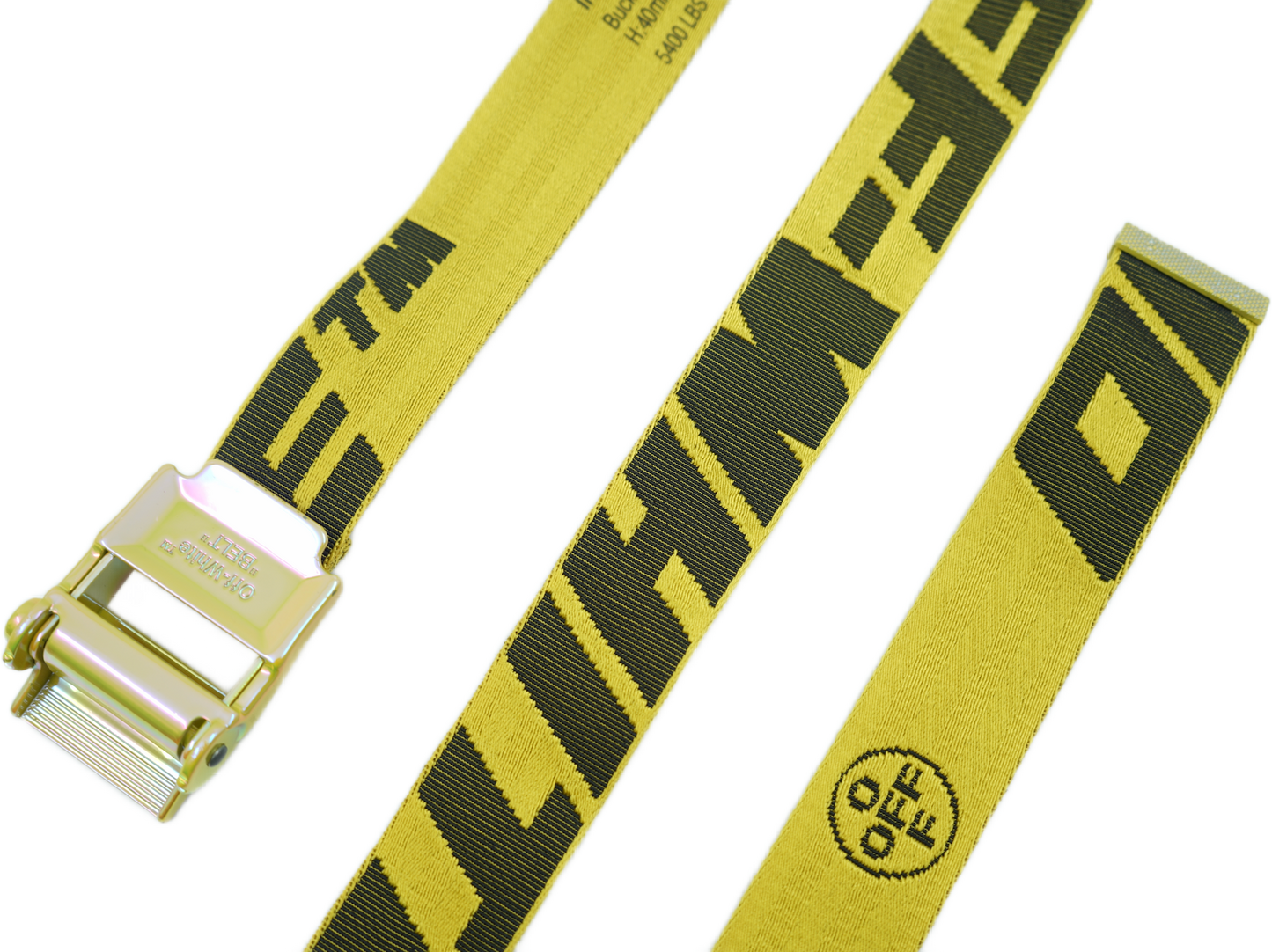 Off-White Industrial Belt 2.0 Yellow Belt