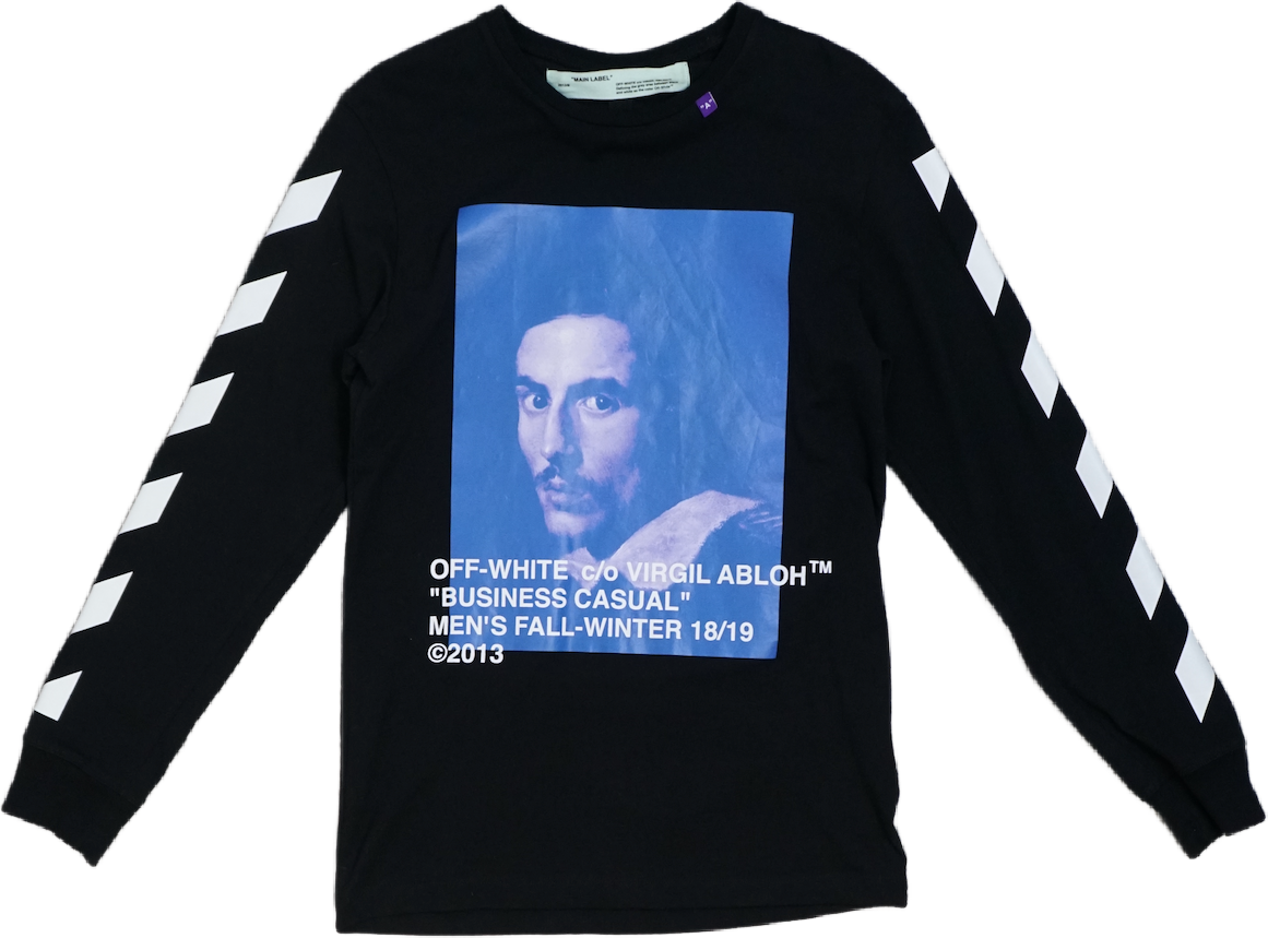 Off-White Business Casual Black Longsleeve