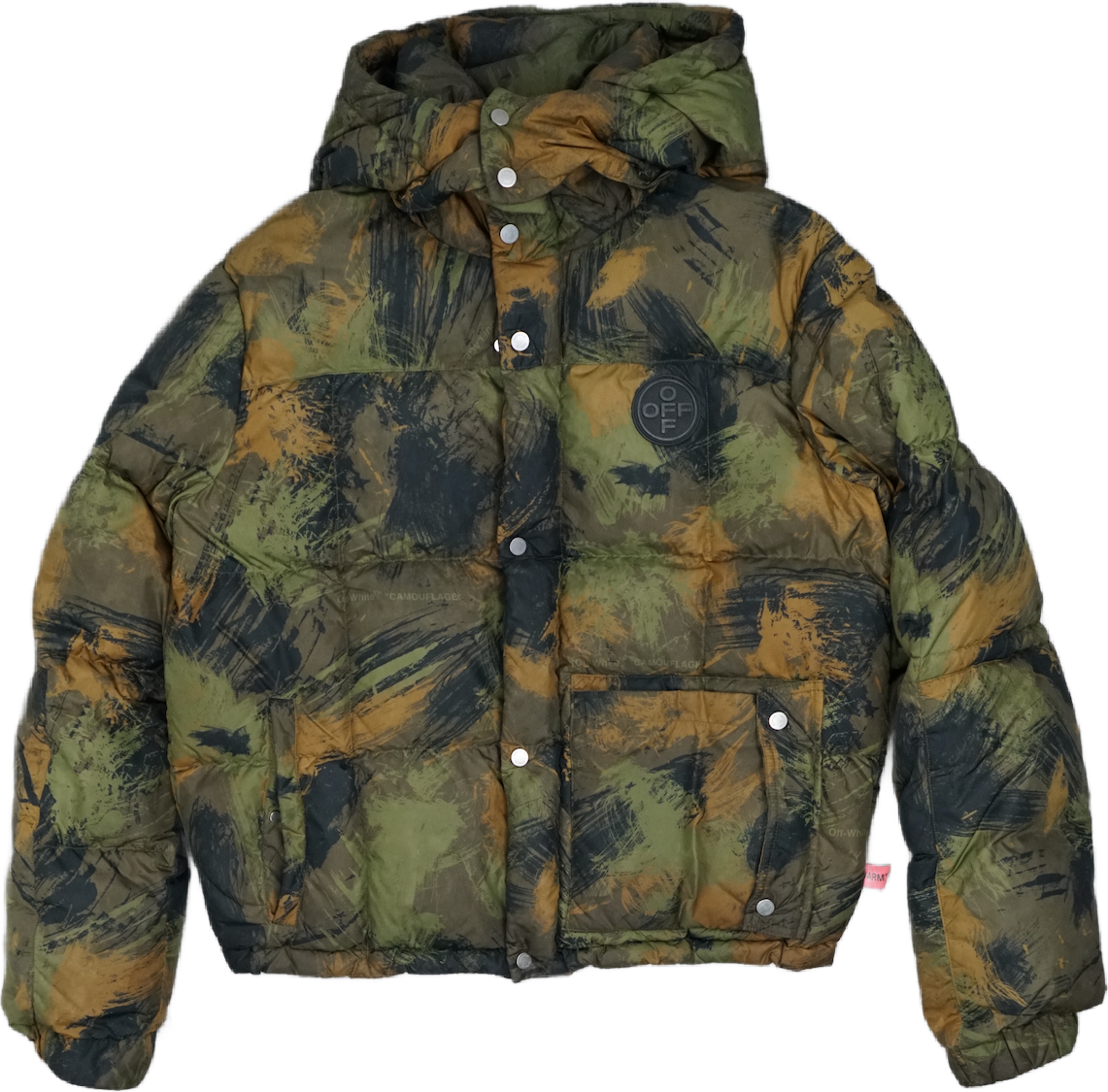 Off-White Camo Puffer Jacket