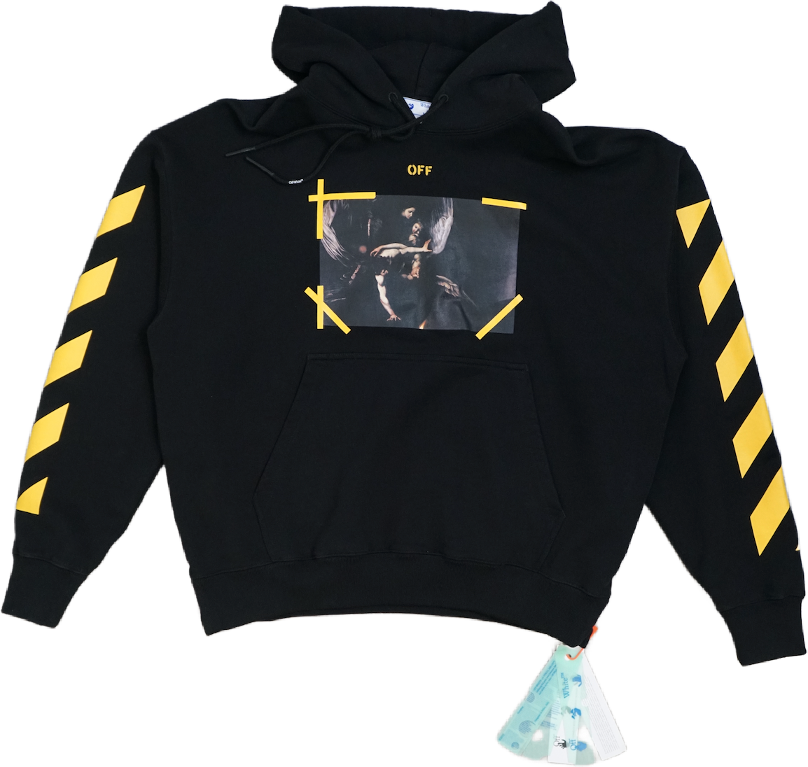 Off-White Caravaggio Yellow Hoodie