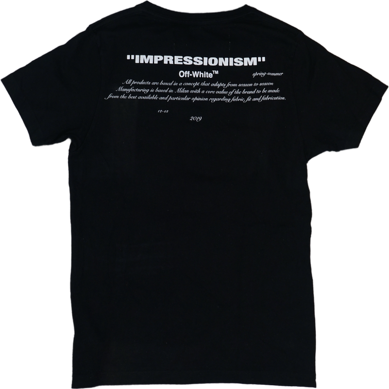 Off-White Dondi White Square Black T-Shirt