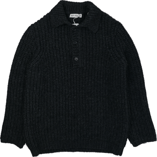 Our Legacy Big Piquet Grey Knitwear - Our Legacy - SecondPlace